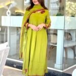 Chanderi salwar suit